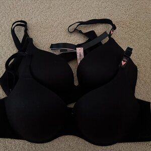 2 Victoria’s Secret Perfect Shape Bra's - Black, Size 34B, NWT